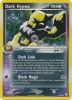 Pokemon Card - Team Rocket Returns 6/109 - DARK HYPNO (reverse holo) (Mint)