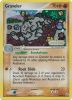 Pokemon Card - Legend Maker 34/92 - GRAVELER (reverse holo) (Mint)