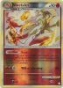 Pokemon Card - Heart Gold Soul Silver 7/123 - NINETALES (REVERSE holo-foil) (Mint)