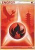 Pokemon Card - Heart Gold Soul Silver 116/123 - FIRE ENERGY (common) (Mint)