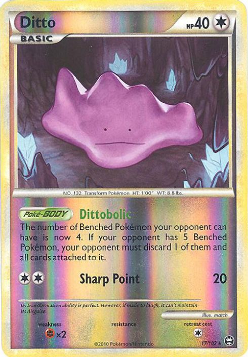 Ditto Triumphant, Pokémon