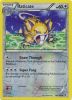 Pokemon Card - B&W: Boundaries Crossed 105/149 - RATICATE (reverse holo) (Mint)