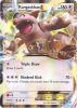 Pokemon Card - XY Flashfire 78/106 - KANGASKHAN EX (holo-foil)(JUMBO Size - 8 inch)