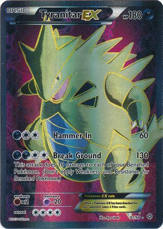 Pokemon offers Tyranitar EX Holo