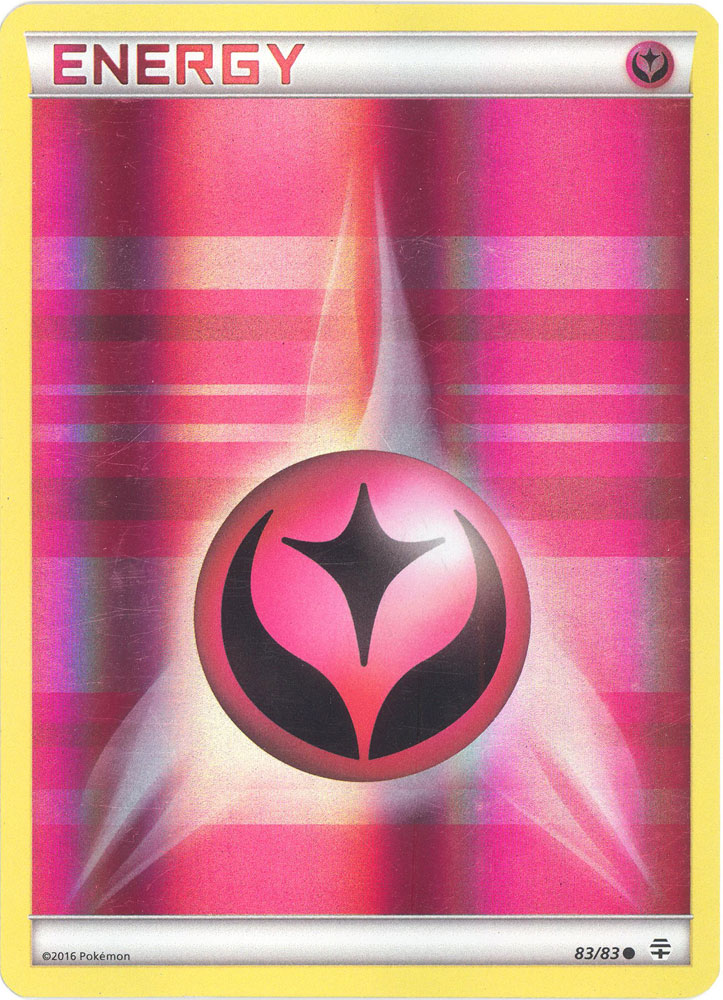 Pokemon Card - Generations 83/83 - FAIRY ENERGY (REVERSE holo-foil ...