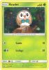 Pokemon Card - Sun & Moon 9/149 - ROWLET (alternate holo-foil promo)