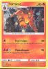 Pokemon Card - Sun & Moon 25/149 - TORRACAT (alternate holo-foil promo)