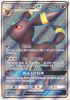 Pokemon Card - Sun & Moon 142/149 - UMBREON GX (full art holo-foil)