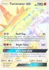 Pokemon Card - S&M: Guardians Rising 148/145 - TURTONATOR GX (hyper rare holo-foil) (Mint)