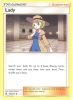 Pokemon Card - Sun & Moon Forbidden Light 109/131 - LADY (uncommon) (Mint)