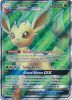 Pokemon Card - Ultra Prism 139/156 - LEAFEON GX (full art - holo) (Mint)