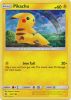 Pokemon Card - Shining Legends 28/73 - PIKACHU (Theme Deck Exclusive Shattered holo) (Mint)