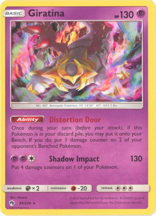 Giratina lost outlets thunder