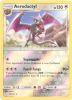 Pokemon Card - Sun & Moon Team Up 130/181 - AERODACTYL (REVERSE holo-foil) (Mint)
