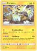 Pokemon Card - Sun & Moon Unbroken Bonds 60/214 - ZERAORA (SHATTERED holo-foil) (Mint)