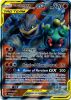 Pokemon Card - Unbroken Bonds 198/214 - MARSHADOW & MACHAMP GX (full art - holo) (Mint)
