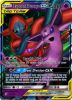 Pokemon Card - S&M: Unified Minds 72/236 - ESPEON & DEOXYS GX (holo-foil) (Mint)