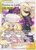 Pokemon Card - S&M: Cosmic Eclipse 228/236 - CYNTHIA & CAITLIN (full art - holo) (Mint)