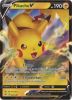 Pokemon Card - S&S: Vivid Voltage 043/185 - PIKACHU V (ultra rare holo) (Mint)