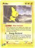 Pokemon Card - Sandstorm 20/100 - PICHU (rare)
