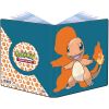 Ultra Pro Pokemon Supplies - 4 Pocket Portfolio Album - CHARMANDER (Holds 80 Cards & 4 Oversize Card