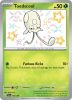 Pokemon Card - S&V Paldean Fates 105/091 - TOEDSCOOL (Shiny Rare) (Mint)