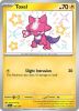 Pokemon Card - S&V Paldean Fates 140/091 - TOXEL (Shiny Rare) (Mint)