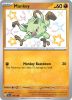 Pokemon Card - S&V Paldean Fates 169/091 - MANKEY (Shiny Rare) (Mint)