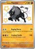 Pokemon Card - S&V Paldean Fates 172/091 - PALDEAN TAUROS (Shiny Rare) (Mint)