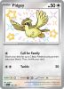 Pokemon Card - S&V Paldean Fates 196/091 - PIDGEY (Shiny Rare) (Mint)