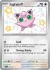 Pokemon Card - S&V Paldean Fates 198/091 - JIGGLYPUFF (Shiny Rare) (Mint)