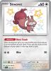 Pokemon Card - S&V Paldean Fates 205/091 - SKWOVET (Shiny Rare) (Mint)