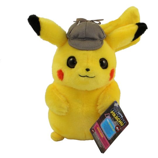detective pikachu soft toy