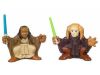 Star Wars - 2008 Legacy - Galactic Heroes Figures - Saesee Tiin & Agen Kolar (New & Mint)