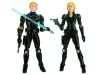 Star Wars - 2009 Legacy - Action Figures - Luke Skywalker & Deena Shan (New & Mint)