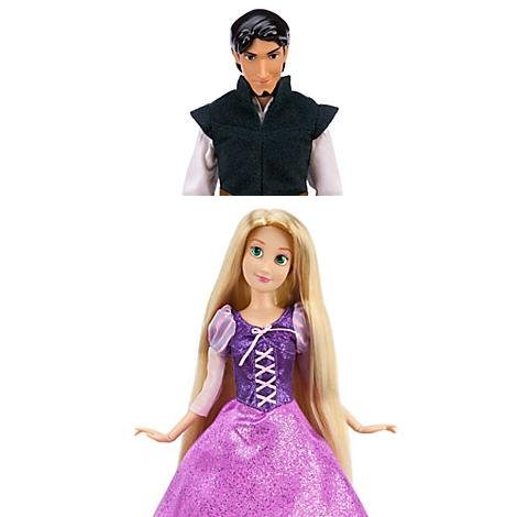 rapunzel and flynn dolls