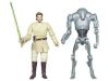 Star Wars - 2010 Legacy - Action Figures - Geonosis Arena Showdown: Obi-Wan & Super Battle Droid (Ne