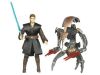 Star Wars - 2010 Legacy - Action Figures - Geonosis Arena Showdown: Anakin & Droideka (New & Mint)