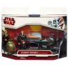 Star Wars - 2009 Clone Wars - Deluxe Figure - Count Dooku w/Speeder Bike (New & Mint)