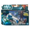 Star Wars - 2012 Legacy - Deluxe Figure - Attack Recon Fighter w/Anakin Skywalker (New & Mint)