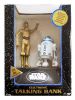 Star Wars - Power of the Force (POTF) - C-3PO & R2-D2 Electronic Talking Bank (New & Mint)