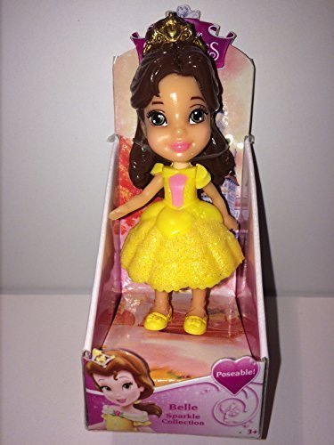 disney princess sparkle baby belle doll