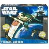 Star Wars - 2010 Clone Wars - Vehicle Figure - Republic V-19 Torrent Starfighter (New & Mint)