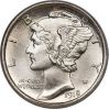 U.S. Coin: 1916 to 1945 - DIME MERCURY (Grade: Good or better)