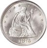 U.S. Coin: 1875 to 1878 - TWENTY CENT PIECE LIBERTY SEATED (Grade: Good or better)