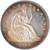 U.S. Coin: 1839 to 1891 - HALF DOLLAR LIBERTY SEATED (Grade: Good or better)