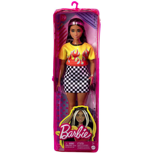 Mattel - Barbie FASHIONISTAS DOLL #179 (Highlighted Hair, Flame Crop ...