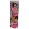 Mattel - Barbie Glitz Doll - STRIPED DRESS (Pink) (New & Mint)