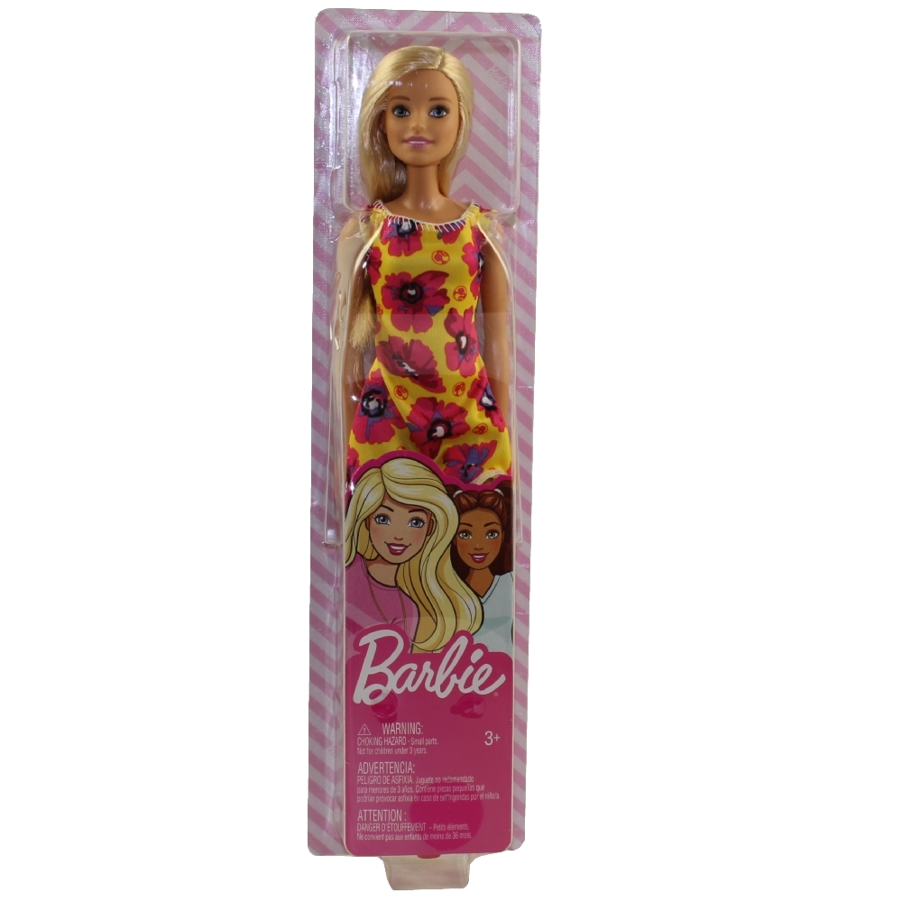 Mattel - Barbie Doll - FLORAL DRESS (Yellow) (New & Mint ...