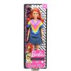 Mattel - Barbie FASHIONISTAS DOLL #141 (Long Red Hair & Tie-Dye Fringe Dress) GHW55 (Mint)